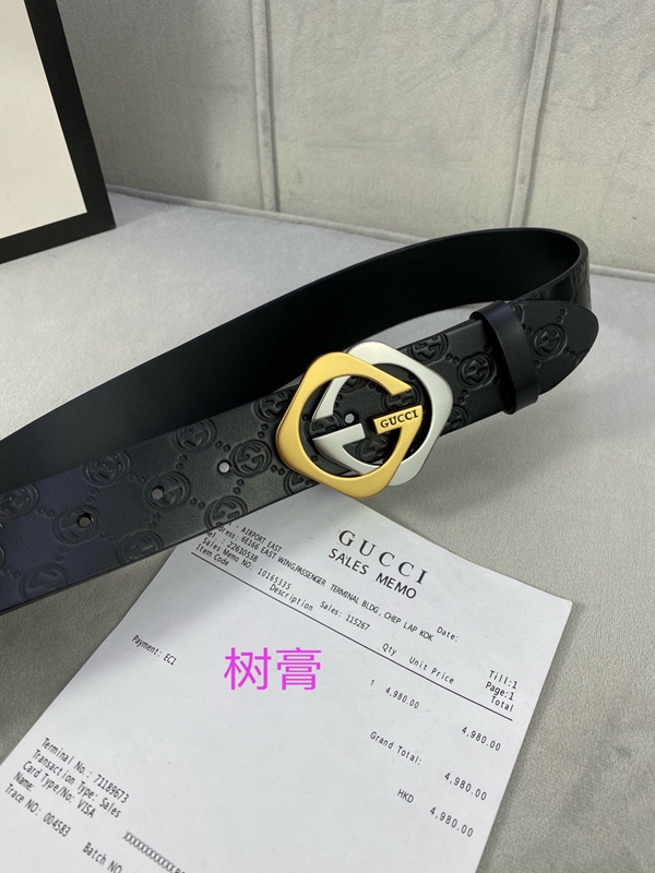グッチベルト激安素材ディテール